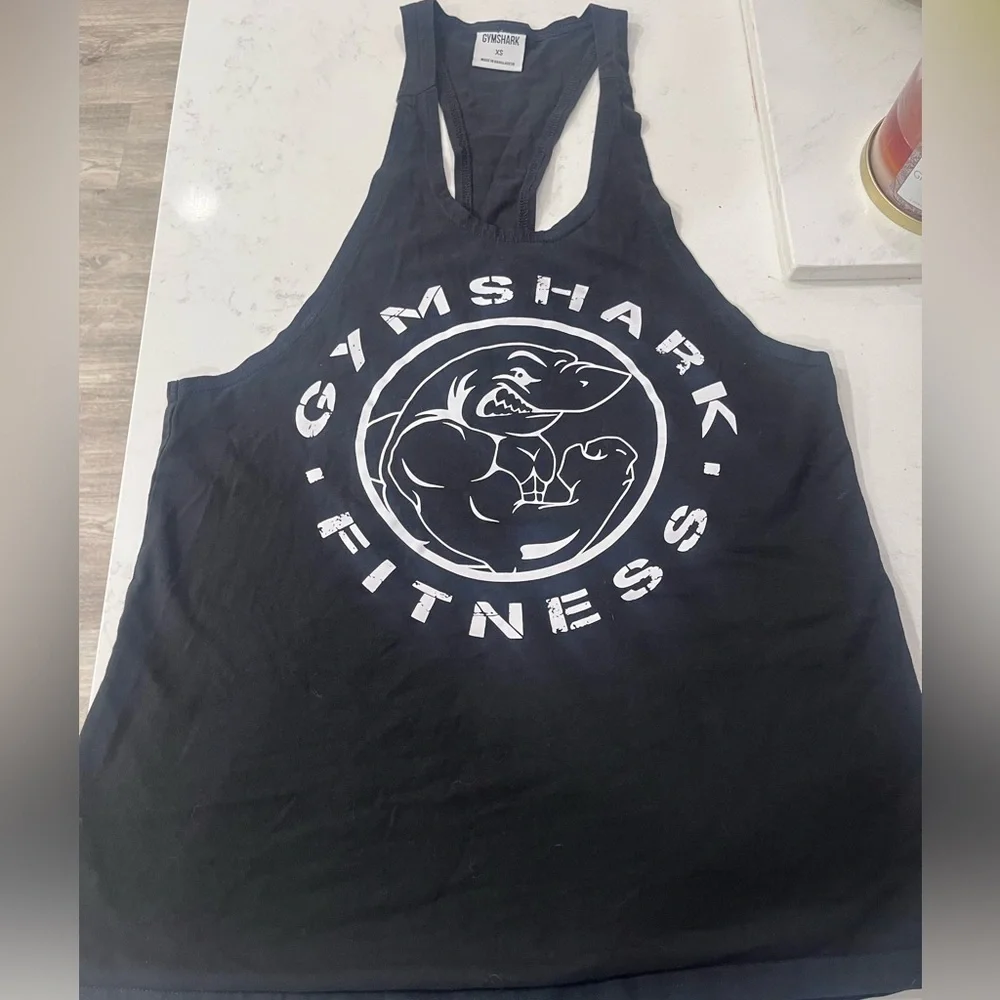 Gymshark Black Racerback Tank - Picture 1 of 3